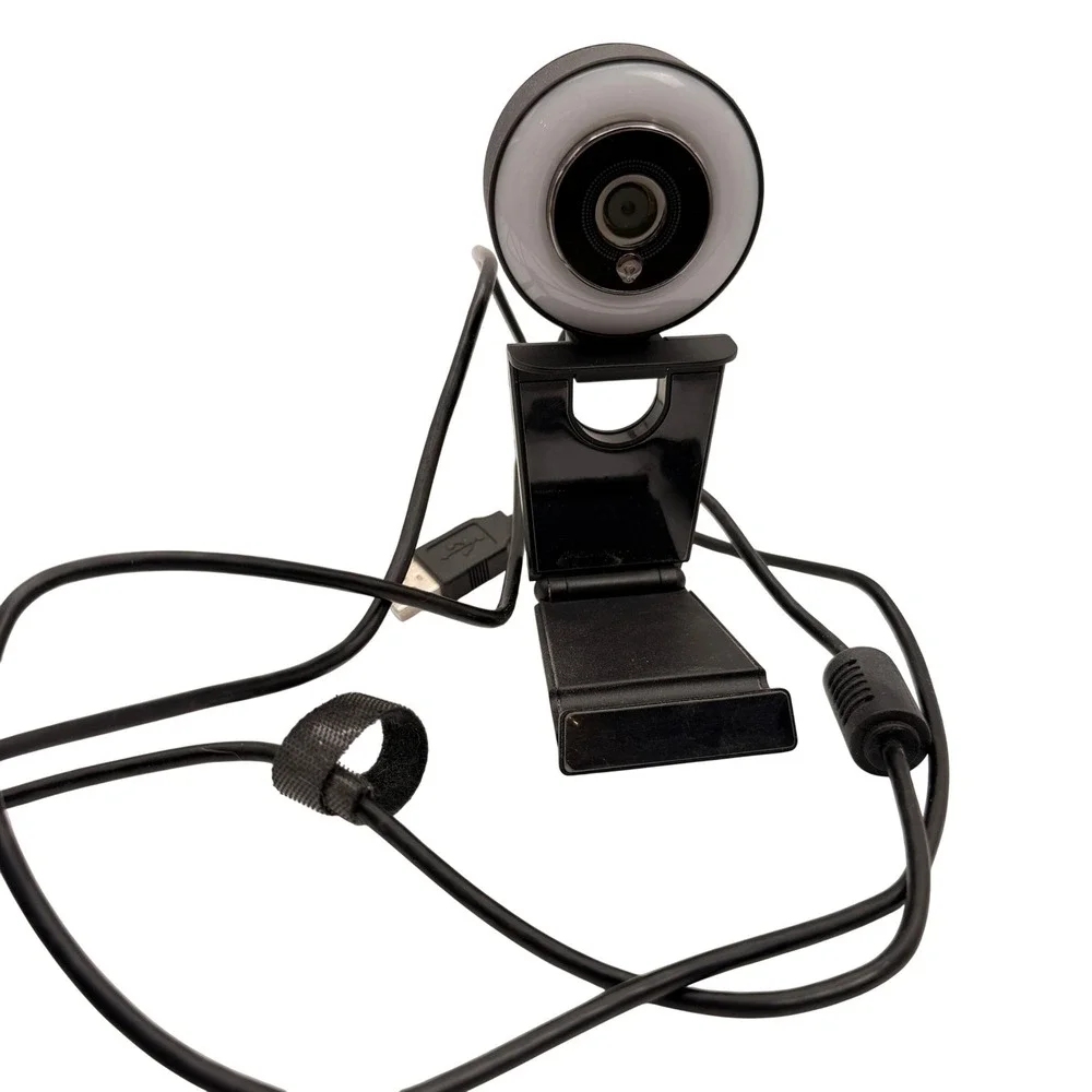 Vitade HD960 Webcam Black Ring Light Streaming Video‎ Camera Tripod Mount